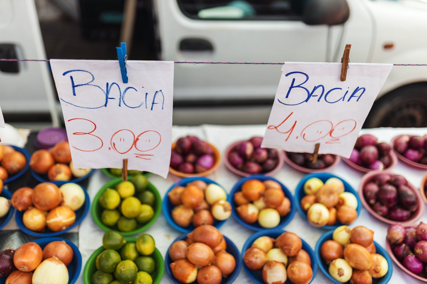 Neighborhood street and local amenities.
